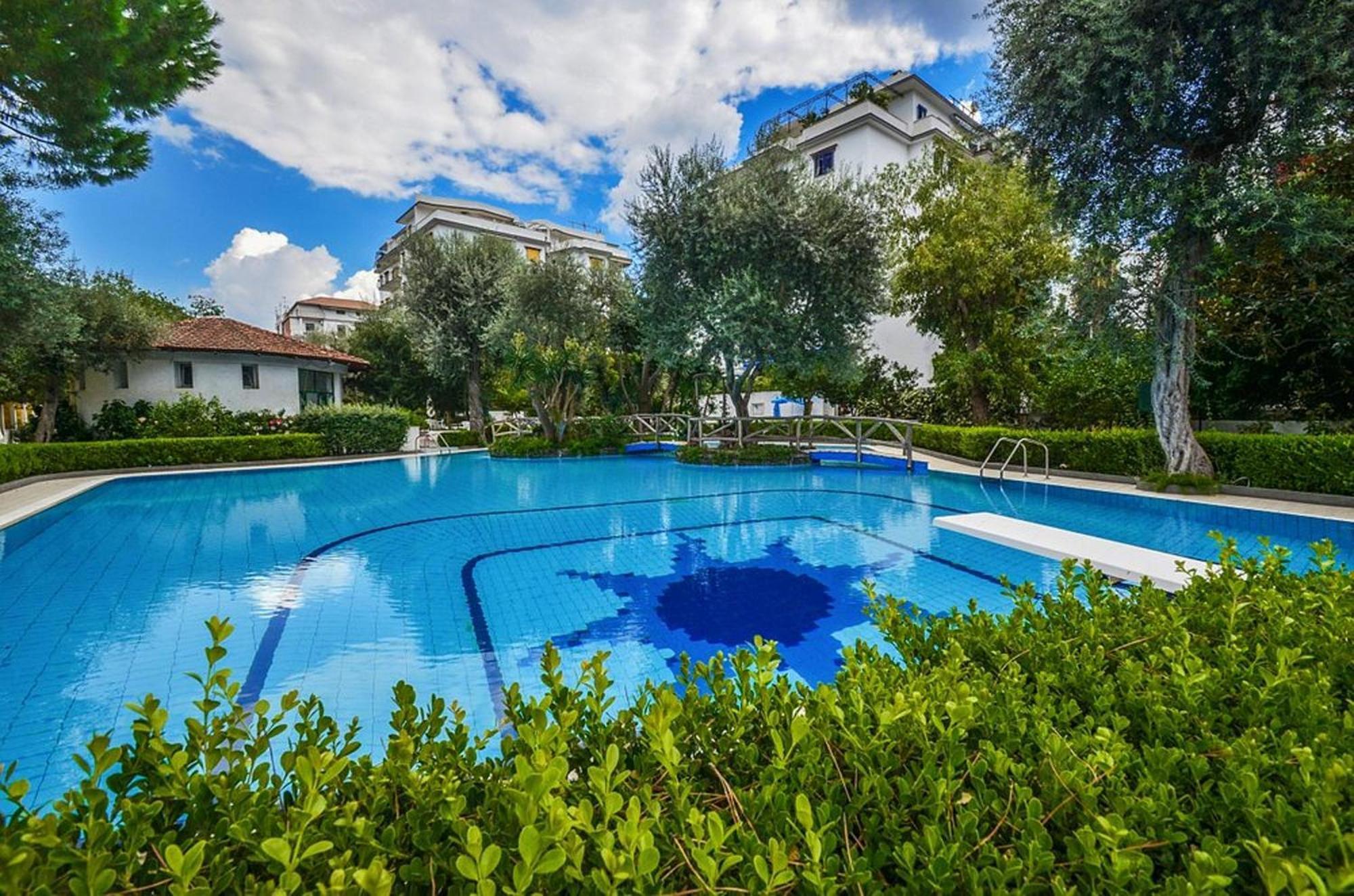 Casa Mar - Elegant Apartment With Pool And Panoramic Terrace In The Heart Of Península Sorrentina Exterior foto