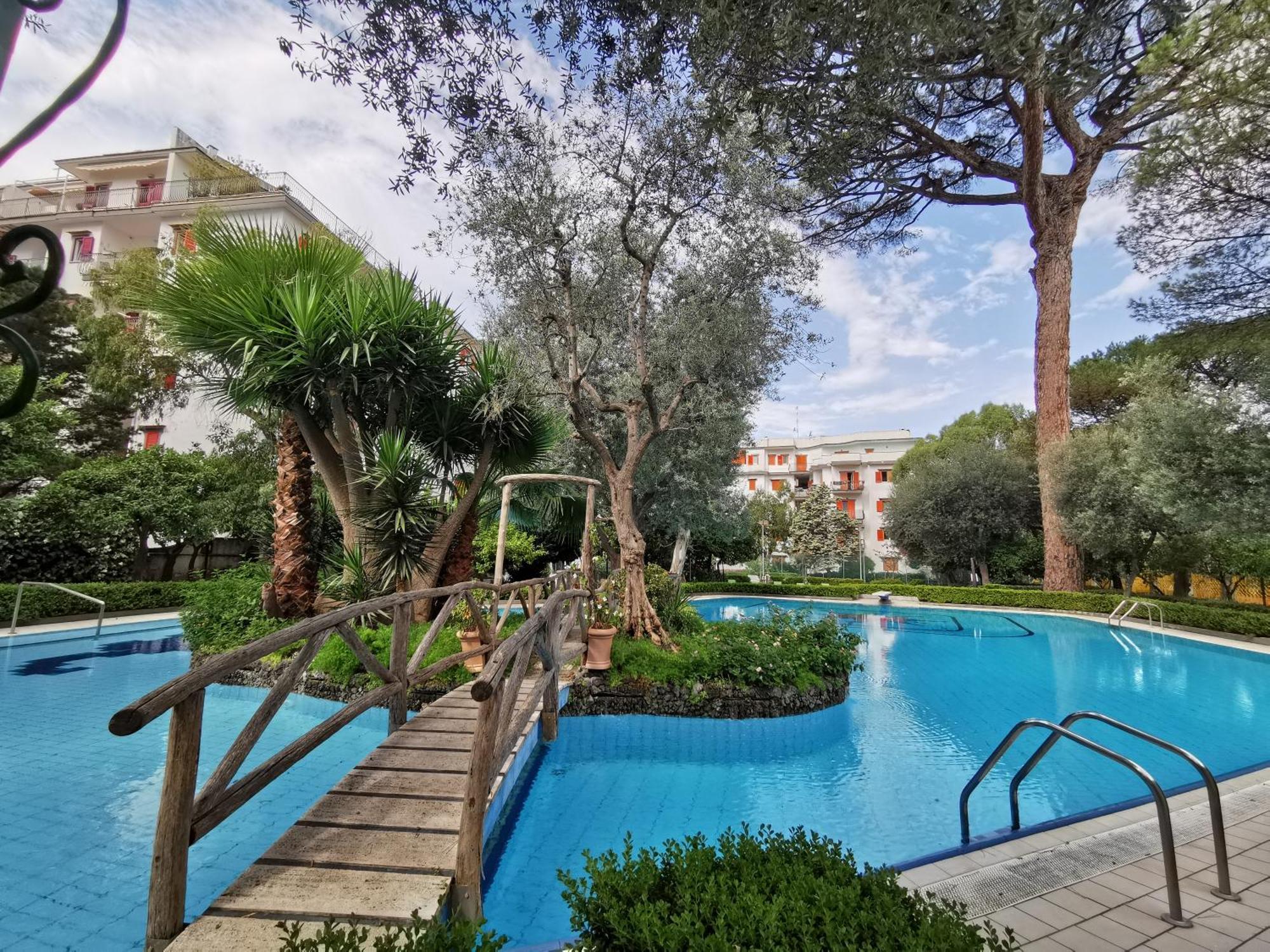Casa Mar - Elegant Apartment With Pool And Panoramic Terrace In The Heart Of Península Sorrentina Exterior foto