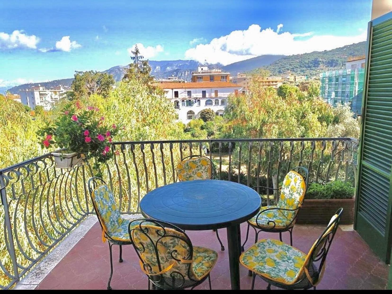 Casa Mar - Elegant Apartment With Pool And Panoramic Terrace In The Heart Of Península Sorrentina Exterior foto